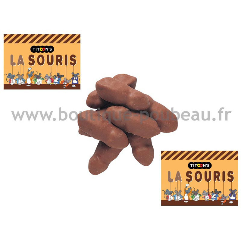 La véritable souris au caramel - Sachet de 500 gr