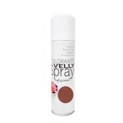 Velly spray Colorant effet velours Brun 250ml - Mallard Ferrière