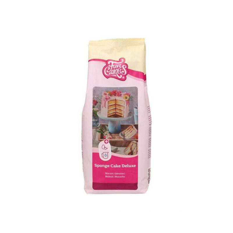 Préparation pour génoise/biscuit de luxe 1kg - FunCakes