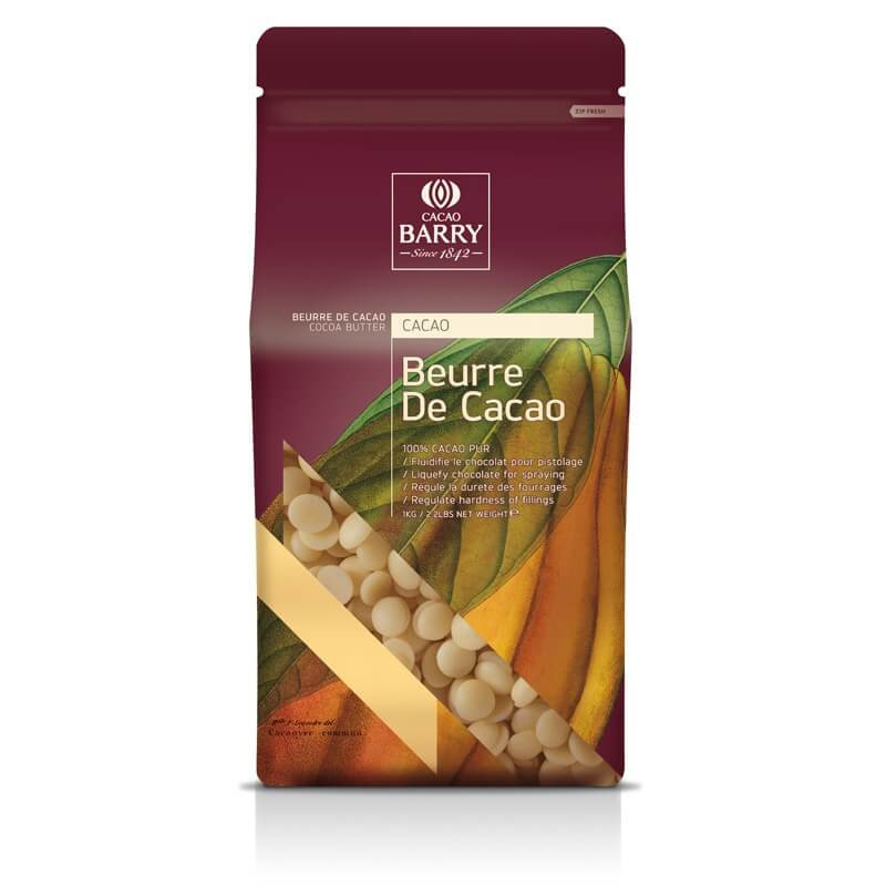 Beurre de cacao en pistole 1kg - Cacao Barry