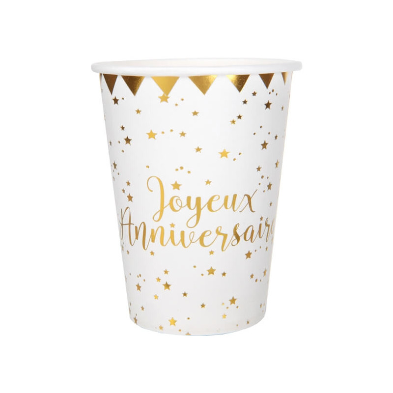 Gobelet joyeux anniversaire