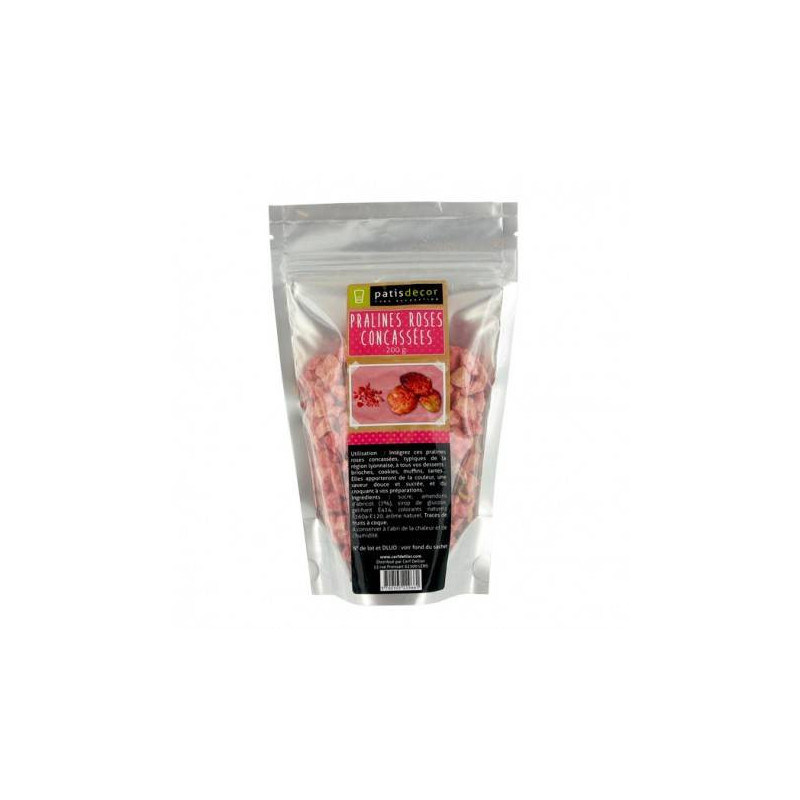 Pralines roses concassées - 200g