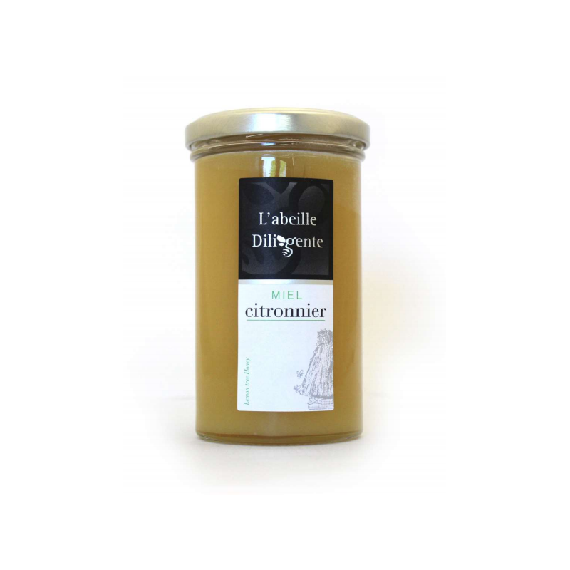 Miel l'abeille Diligente CITRONNIER - 350g