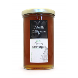 Miel l'abeille Diligente FLEURS SAUVAGES - 350g