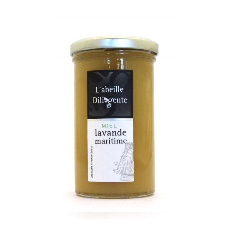 Miel l'abeille Diligente LAVANDE MARITIME - 350g