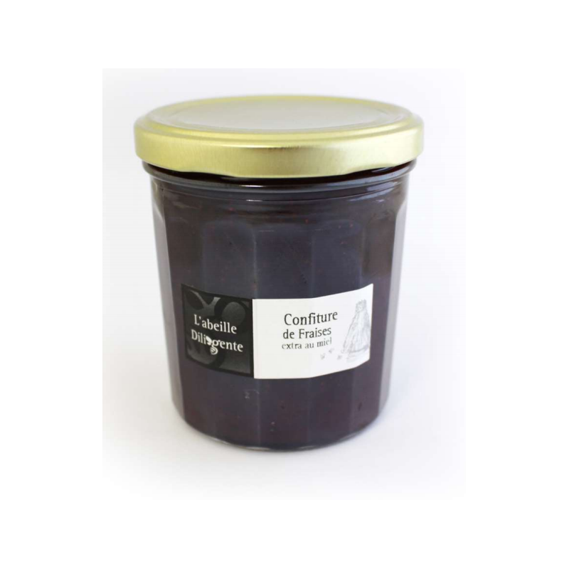 Confiture l'abeille Diligente FRAISES - 375g