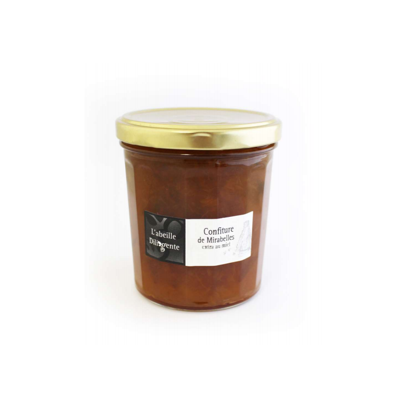 Confiture l'abeille Diligente MIRABELLES - 375g