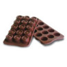 Moule Vertigo Easy Choc 15 ronds - Silikomart