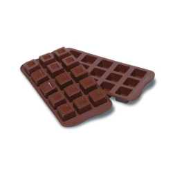 Moule 15 carrés Easy Choc  - Silikomart