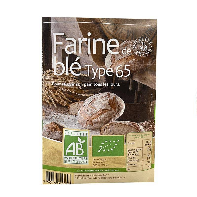 Farine T65 les Grami'bio - 1KG