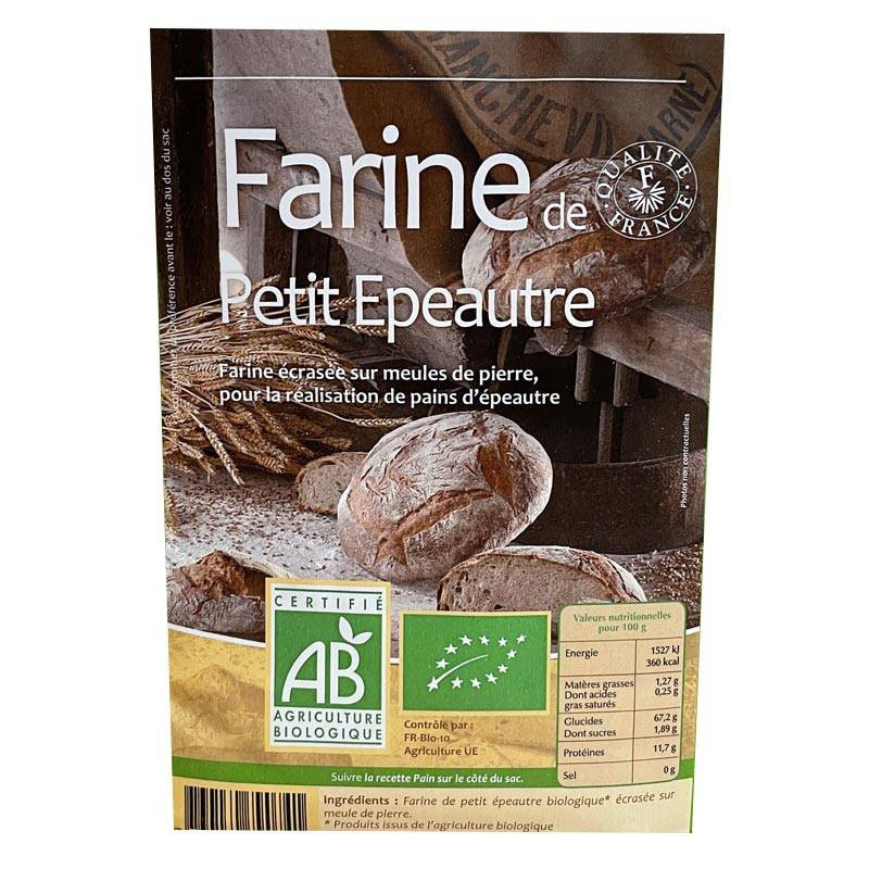 Farine de petit épeautre les Grami'bio - 1KG