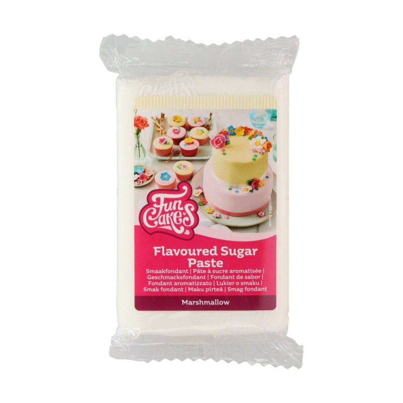 Pâte à sucre goût marshmallow 250g - Funcakes