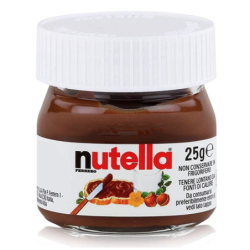 Nutella mini pot verre 25g - x8