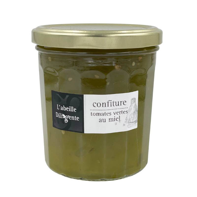 Confiture l'abeille Diligente TOMATES VERTES AU MIEL - 375g