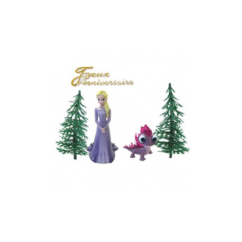 Kit décor reine des neiges/Elsa - Pâtisdécor