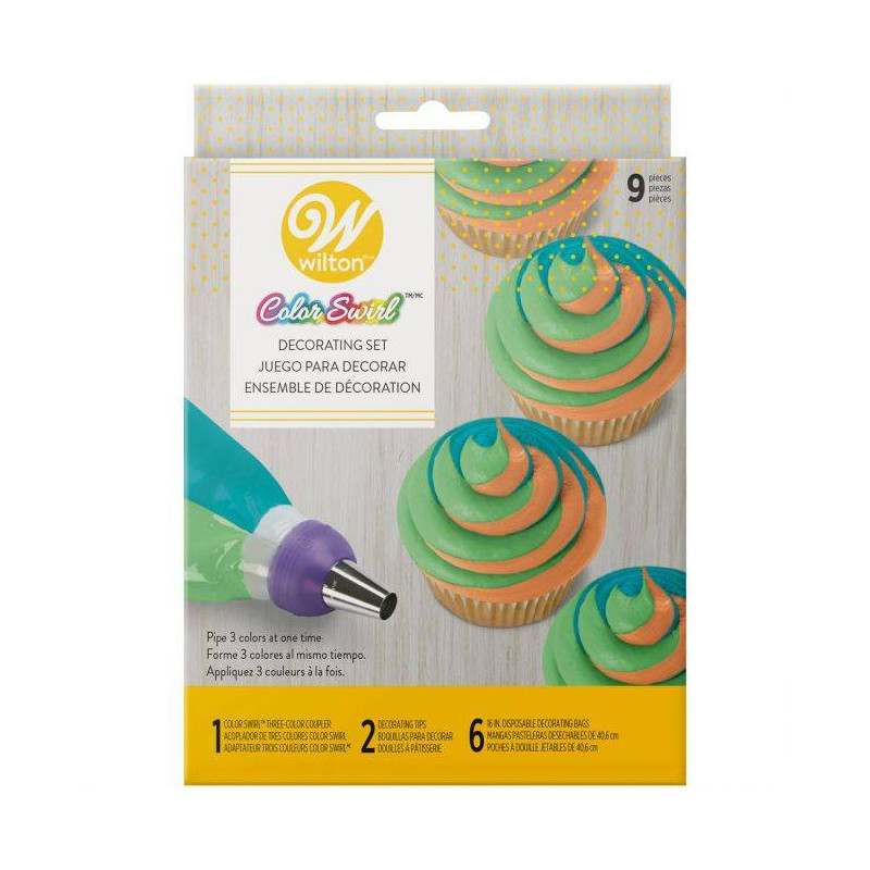 Kit color swirl - Wilton