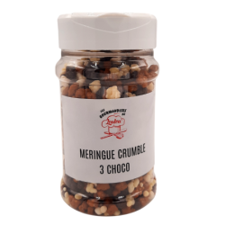 Meringue crumble 3 choco - Les gourmandises de Loulou