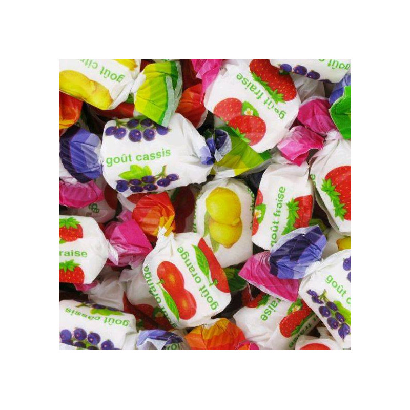 Bonbons tendre fruits dolis 2kg - Carambar & Co