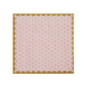 Serviette passe partout rose/or x20 - Santex