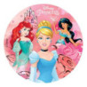 Disque feuille de sucre sans sucre - thème princesse Disney - Dekora