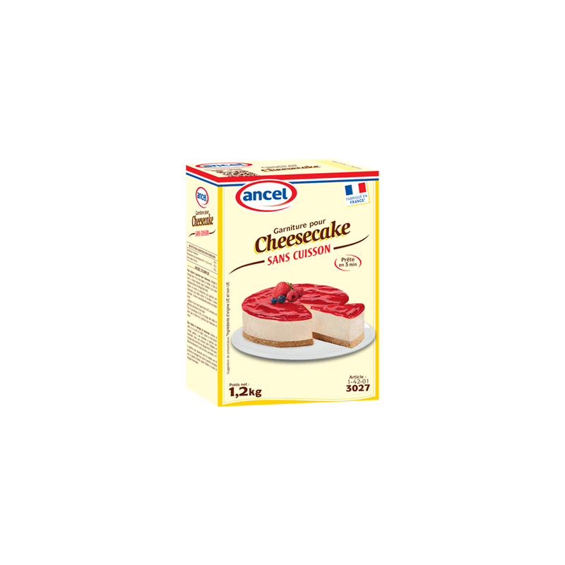 Garniture cheescake sans cuisson 1,2kg - Alsa