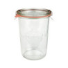 Combo Weck 850ml 6 pots en verre - Weck