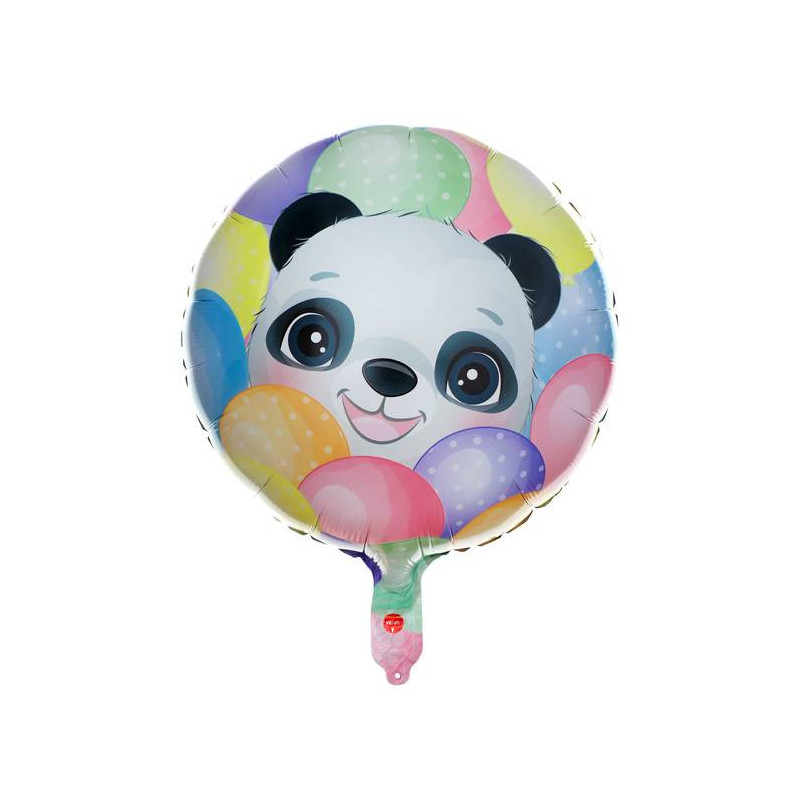 Ballon aluminium Panda Ø45cm