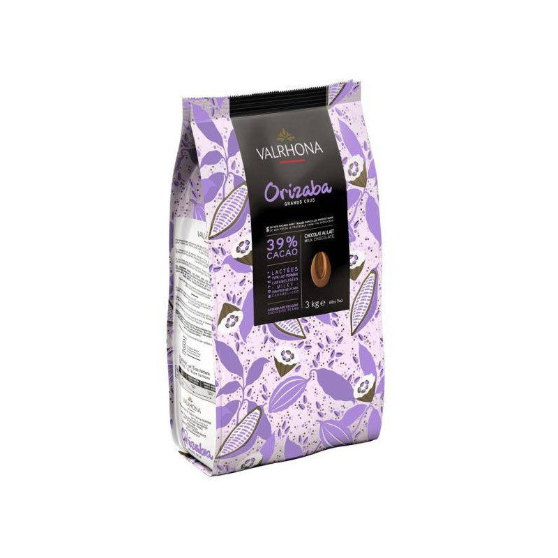 Chocolat de couverture Orizaba 39% 3kg - Valrhona