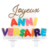 Bougie anniversaire ballon