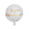 Ballon alu Joyeux Anniversaire Ø45cm-Boutique-poubeau.fr