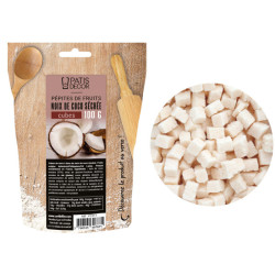 Cubes noix de coco séchée 100gr - Pâtisdécor