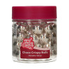 Boules Choco Croustillantes - 130 gr - METALLIQUE ARGENT- Choco Crispy Balls