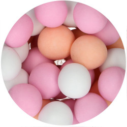 Boules Choco Croustillantes - 130 gr - PEACHY PINK- Choco Crispy Balls