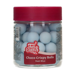 Boules Choco Croustillantes - 130 gr - BLEUE - Choco Crispy Balls