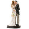 Couple de mariés Marie et Juan 18cm - Boutique-Poubeau.fr