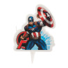 Bougie Captain America 7.5cm