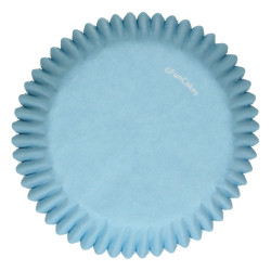 Caissettes Cupcake Bleu Clair x 48