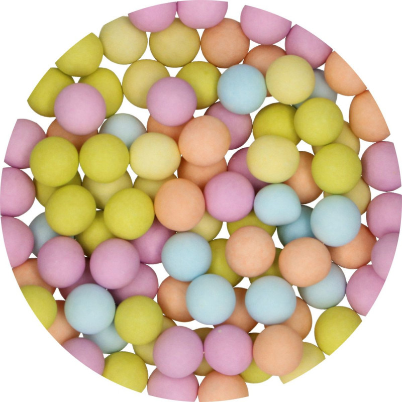 Décors Billes en Chocolat PASTEL 70gr