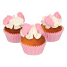 Décors en sucre pieds bébé rose x8 - FunCakes