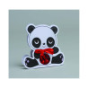 Ballotin bonbons ou dragées PANDA fenêtre x6