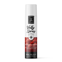 Velly spray Colorant effet velours Rouge 250ml - Mallard Ferrière