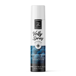 Velly spray Colorant effet velours Bleu 250ml - Mallard Ferrière