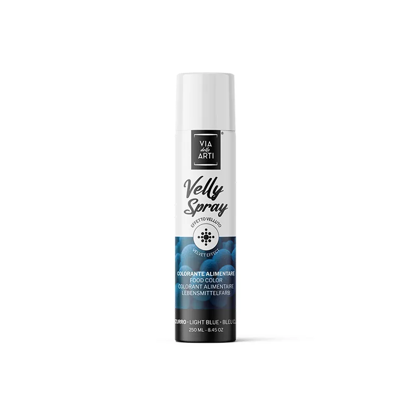 Velly spray Colorant effet velours Bleu 250ml - Mallard Ferrière