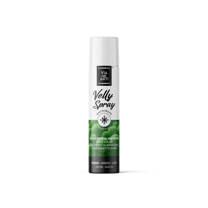 Velly spray Colorant effet velours Vert 250ml - Mallard Ferrière