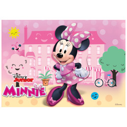 Feuille de sucre sans sucre rectangle MINNIE 14.8x21CM