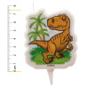 Bougie anniversaire DINOSAURE 2D - 7,5CM