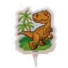 Bougie anniversaire DINOSAURE 2D - 7,5CM