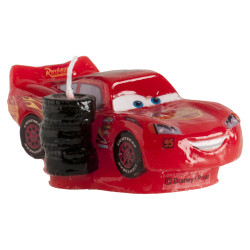 Bougie anniversaire CARS 3D - 8,5CM