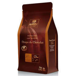 Drops de chocolat noir 50% 1 kg - Barry