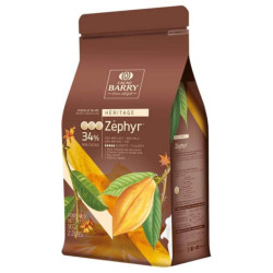 Chocolat blanc Zéphyr 34% 1kg - Cacao Barry